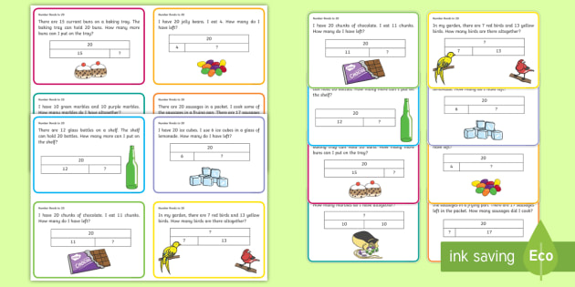 number-bonds-to-20-maths-challenge-cards-teacher-made