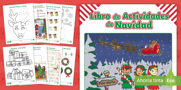 Cuadernillo de Navidad en PDF: 55 Actividades
