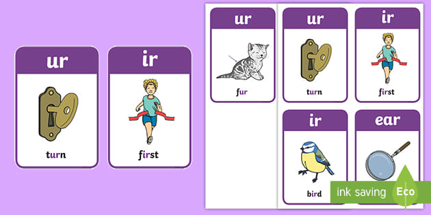 My ur Sound Family Flashcards