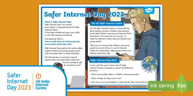 FREE! - KS2 Safer Internet Day Fact File (teacher made)