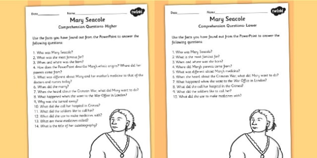 mary seacole homework mary seacole homework