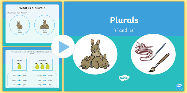 plurals with 