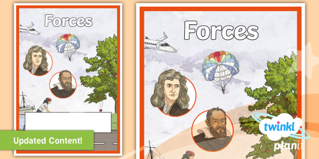 Science: Forces Year 5 Unit Book Cover (teacher Made)