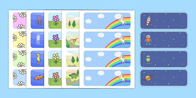 Editable Classroom Labels Templates New Zealand