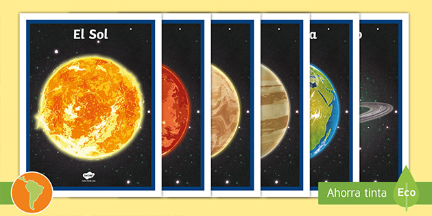 Ficha online de Los planetas para Quinto de primaria  Planetas del sistema  solar, Imagenes de los planetas, Caracteristicas de los planetas