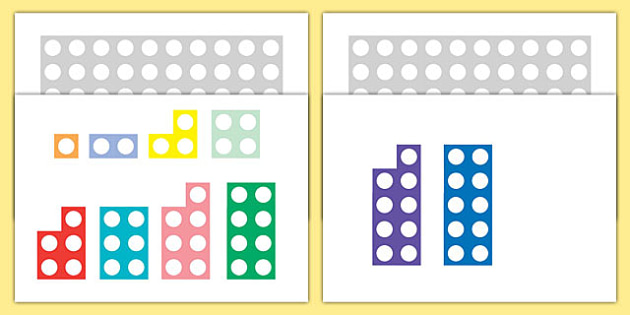 FREE! - Counting Number Shapes - numeracy, counting, number shapes