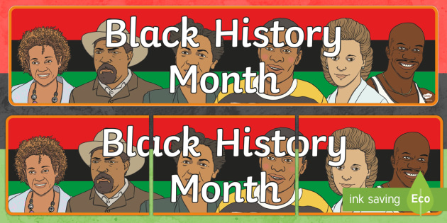 Black History Month in Canada Display Banner (teacher made)
