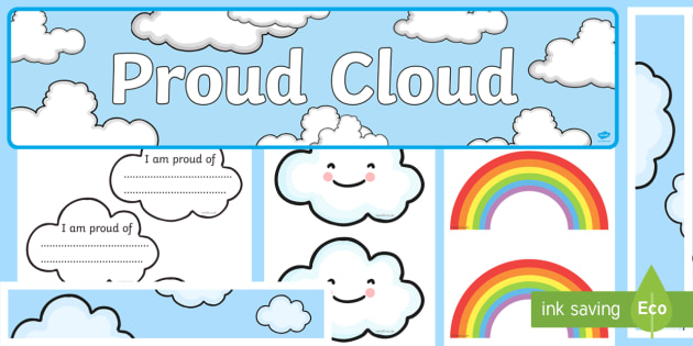 Proud Cloud Display Pack - proud cloud, display pack, display, pack, cloud