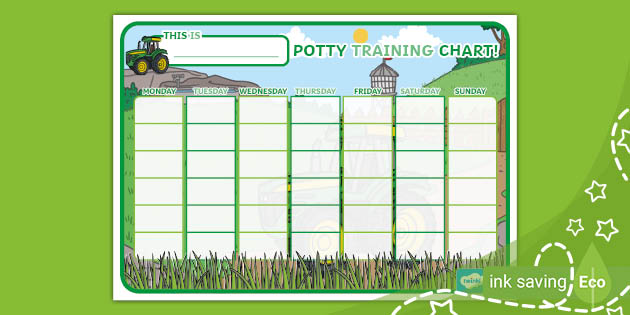 calendars-planners-paper-tractor-construction-potty-training-chart