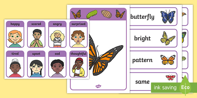 Butterfly Life Cycle Mind Map Starter Resource Pack butterfly