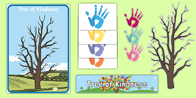 Kindness Tree Template