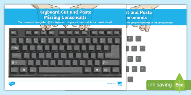 Keyboard Cut and Paste | Year 3 and Year 4 Typing Skills