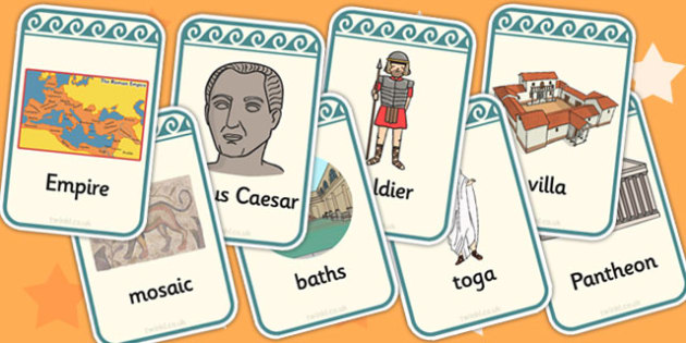 Roman Empire Flashcards (teacher made)