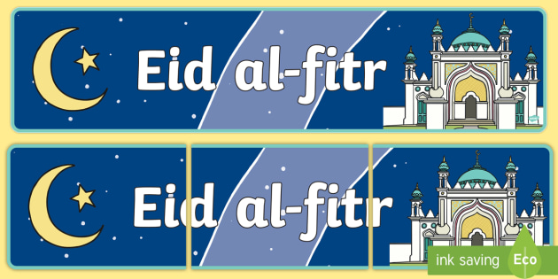 👉 Eid Display Banner (teacher made)