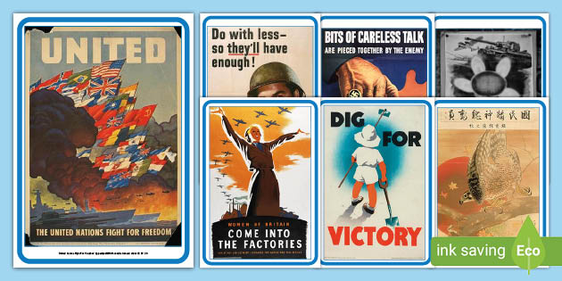 WW2 Propaganda Posters | WW2 Resources - Twinkl