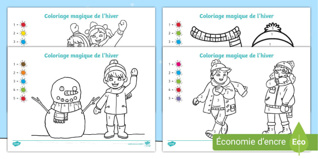 Dessin coloriage magique  Ressources pédagogiques - Twinkl