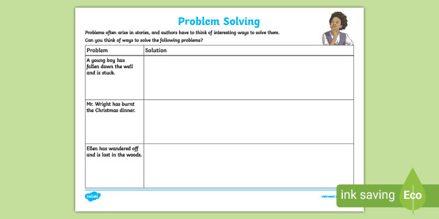Resolutions Problem Solving Writing Frames (teacher made)