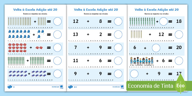 Batalha da adição - Planos de aula - 2º ano