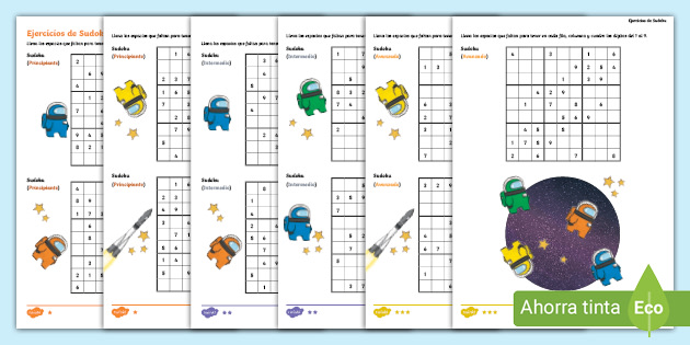 Sudoku acertijo numérico desafío matemático cálculo mental