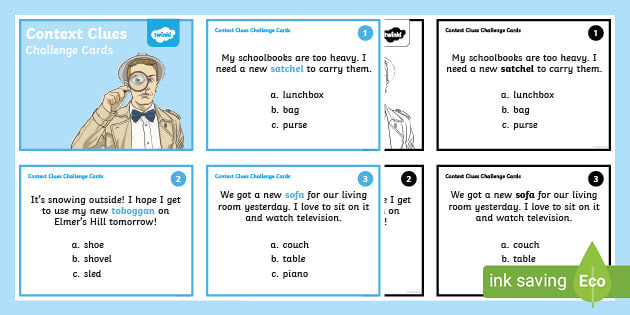 context clues worksheets ereading worksheets - context clues worksheets