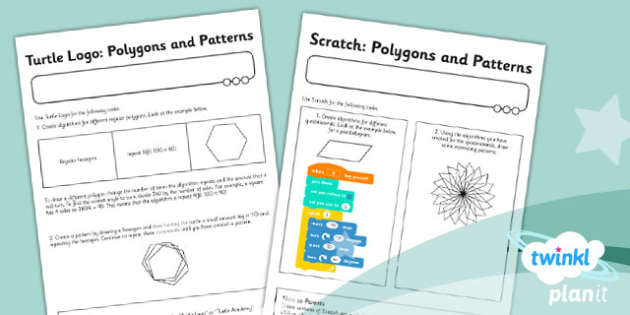 Computing: Programming Turtle Logo and Scratch Year 3 Unit Home Learning