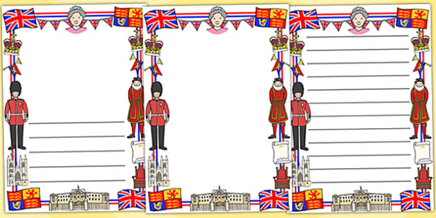 Royal Page Borders - royal, royal family, Queen, London