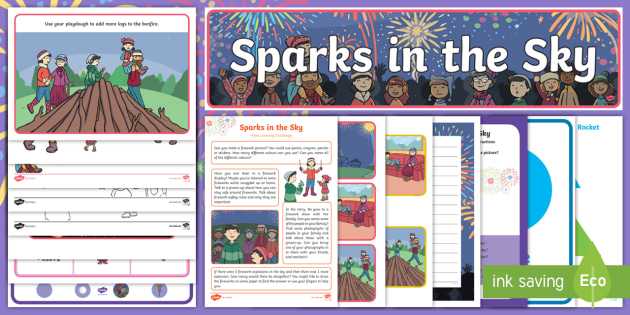 Childminder Sparks in the Sky EYFS Resource Pack