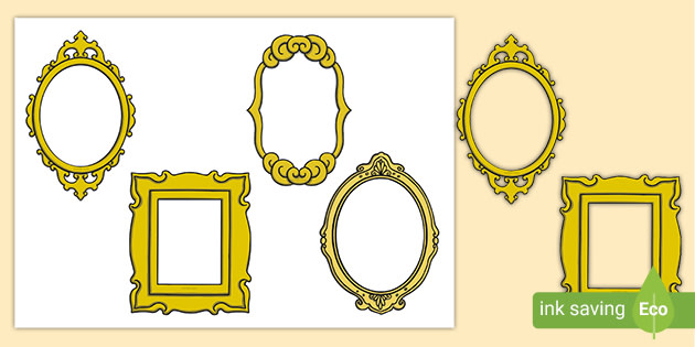 Empty Photo Frames Free Download - Colourful Frames - Twinkl