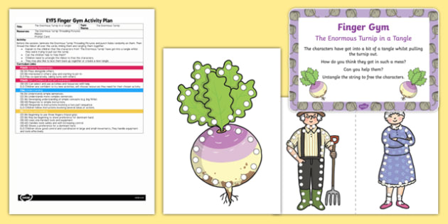 the enormous turnip eyfs ideas