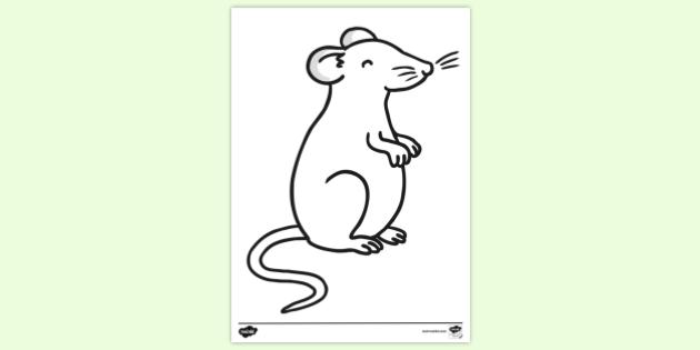 story mouse shapes sequence coloring pages