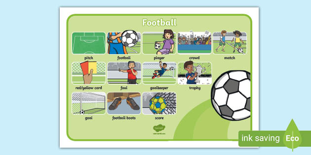 Football Word Mat (teacher made)