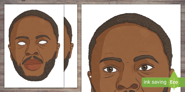FREE! - Raheem Sterling Mask | Twinkl Party (teacher made) FREE! - Raheem Sterling Mask | Twinkl Party (teacher made)