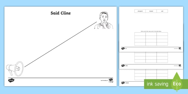 said-cline-differentiated-worksheet-worksheets