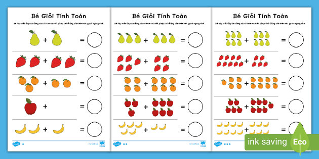 Những Phép Tính Lớp 1: Tổng Quan và Bài Tập Thực Hành