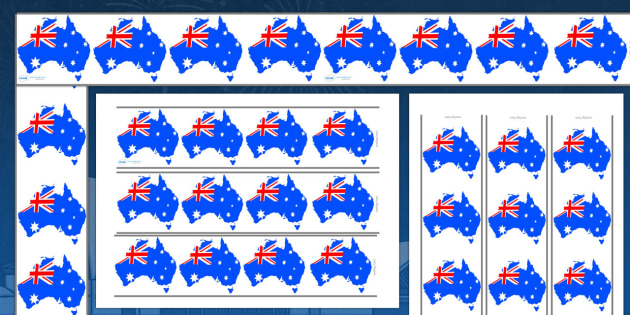australia day display borders display dispaly border border day borders