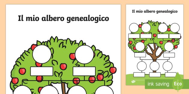 albero genealogico italiano