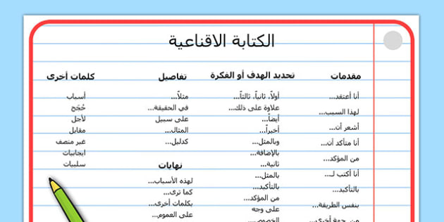 Persuasive essay in arabic 05 image