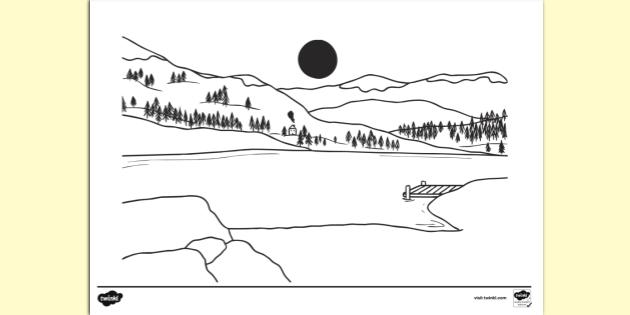 FREE! - Wyoming Colouring | Colouring Sheets (teacher made)