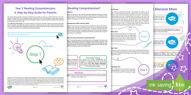 Year 2 Reading Comprehension: A Step-by-Step Guide Parents