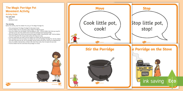 This fun game, linked to The Magic Porridge Pot story, will help them to ne...