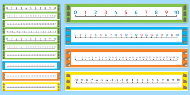 Houses and Homes Number Line (teacher made)