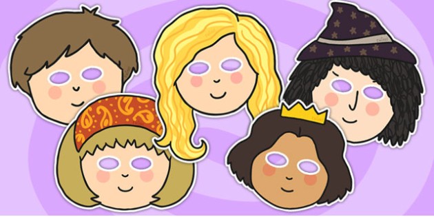 Rapunzel Role Play Masks Rapunzel Prince Witch Tower Long Hair