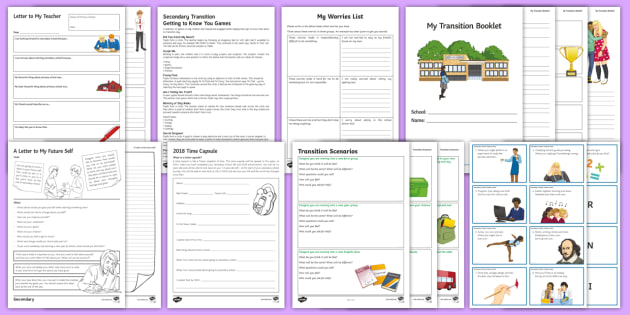 FREE! - Secondary KS2 to KS3 Transition Resource Pack - year 7, year 6