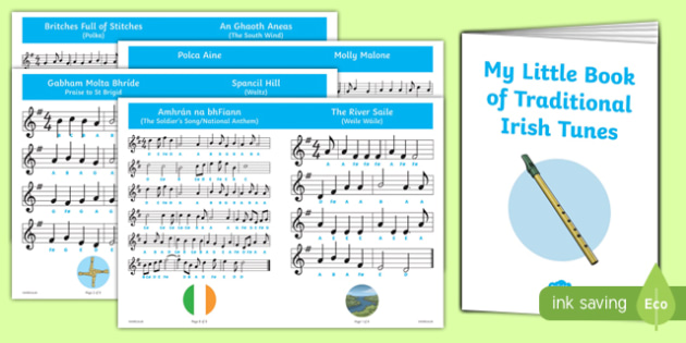 Tin Whistle Songs With Finger Chart