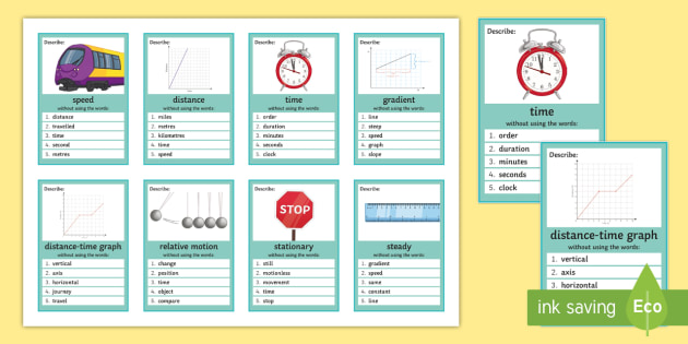 Guessing Motion Motion Can You Guess? Cards (teacher made)