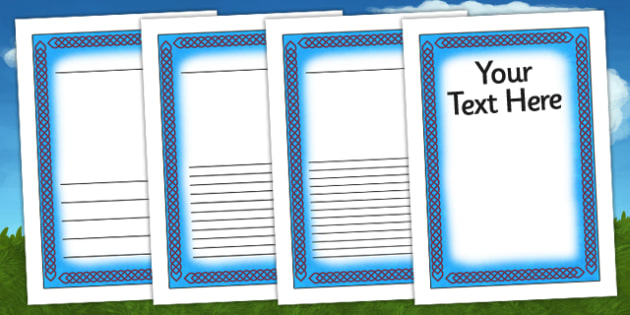 Creative Writing Frames | twinkl.co.uk