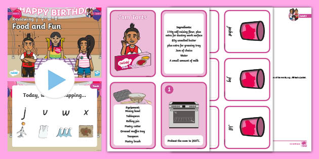 Recap J V W X Lesson Pack Level 3 Week 11 Lesson 3