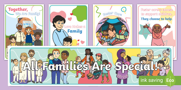 Foster Care Awareness Poster Pack - Resources - Twinkl