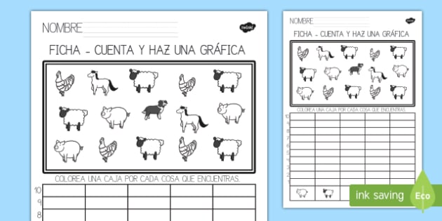 Representaciones gráficas de animales de granja y mascotas, PDF, Animales  domesticados