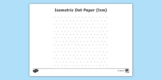 What Is Isometric Dot Paper